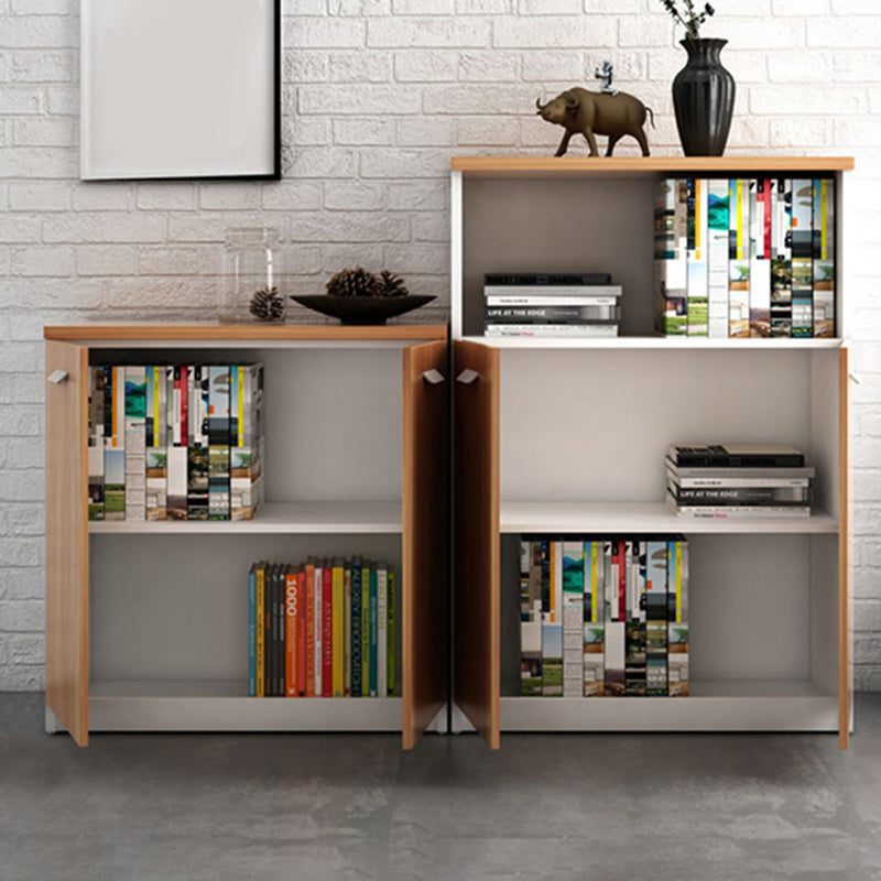 Contemporary File Cabinets Solid Wood Frame Vertical File Cabinet with Key Lock