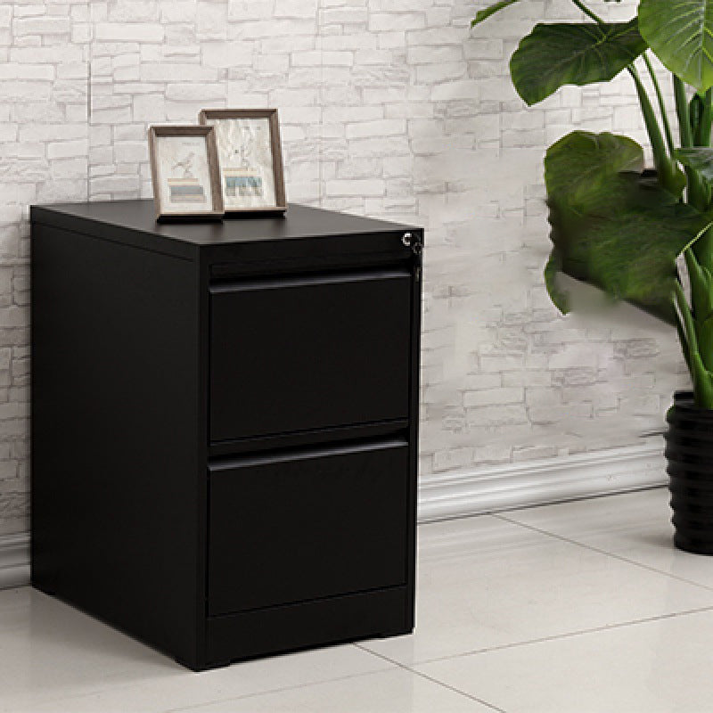 Fireproof File Cabinet Vertical Metal Contemporary File Cabinet with Locking Drawers