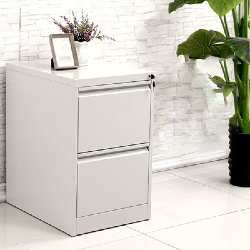 Fireproof File Cabinet Vertical Metal Contemporary File Cabinet with Locking Drawers