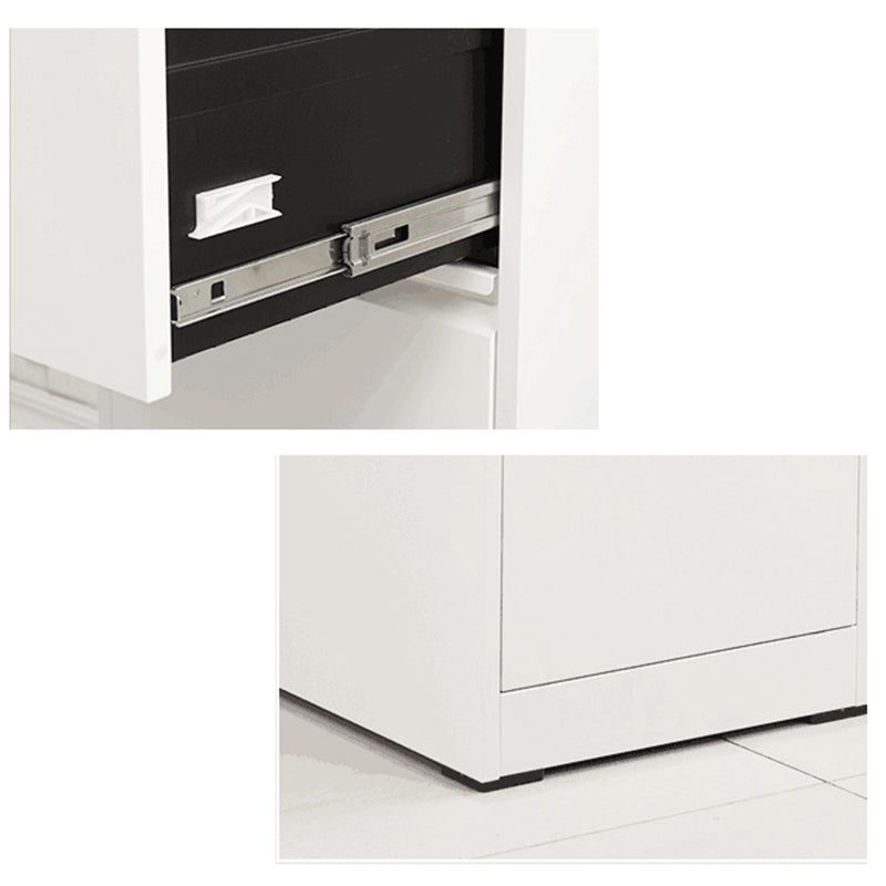 Fireproof File Cabinet Vertical Metal Contemporary File Cabinet with Locking Drawers