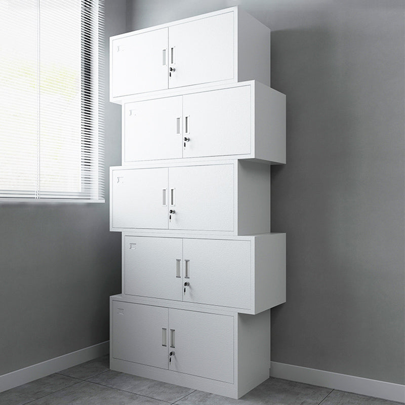 Creative Metal Filing Cabinet Solid Color File Cabinet with Locking Drawers