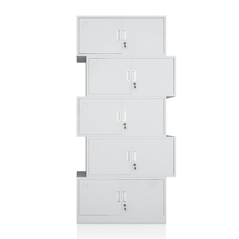 Creative Metal Filing Cabinet Solid Color File Cabinet with Locking Drawers