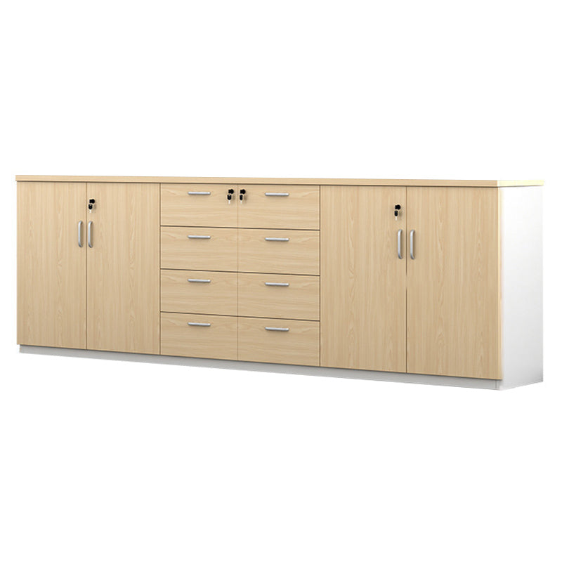 Modern Cabinet Wood with Locking Drawers and Storage Lateral File Cabinet