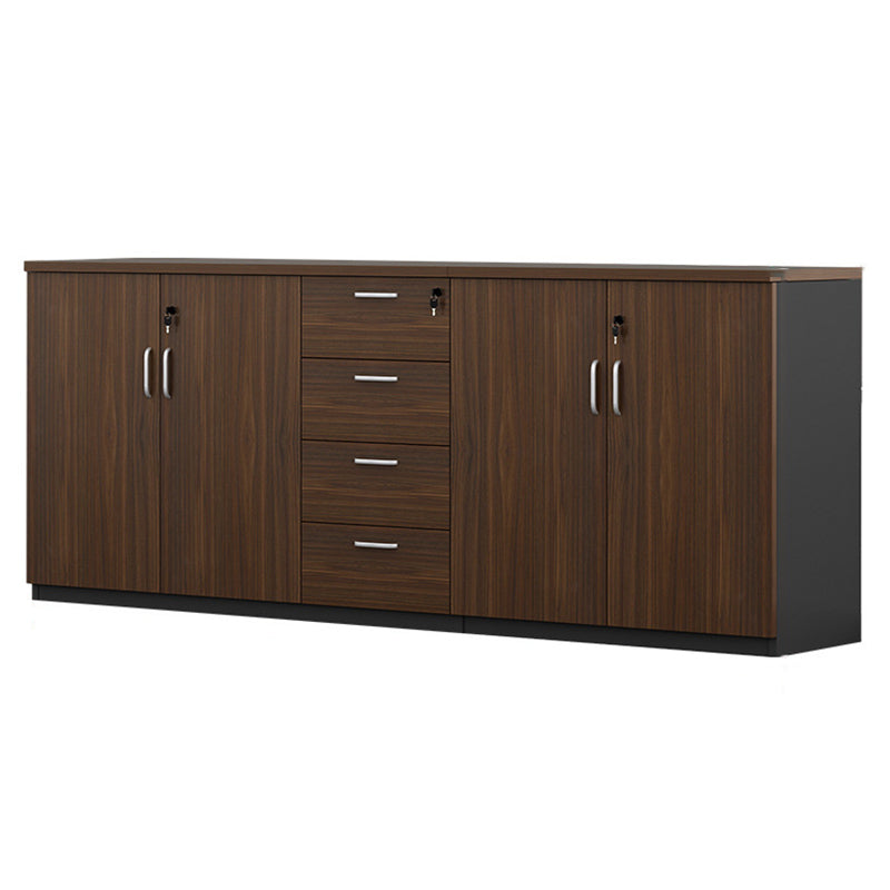 Modern Cabinet Wood with Locking Drawers and Storage Lateral File Cabinet