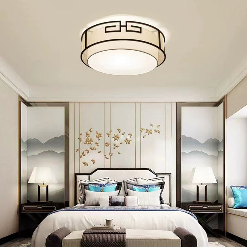 New Chinese Style Ceiling Light Geometry Shape Ceiling Lamp for Living Room