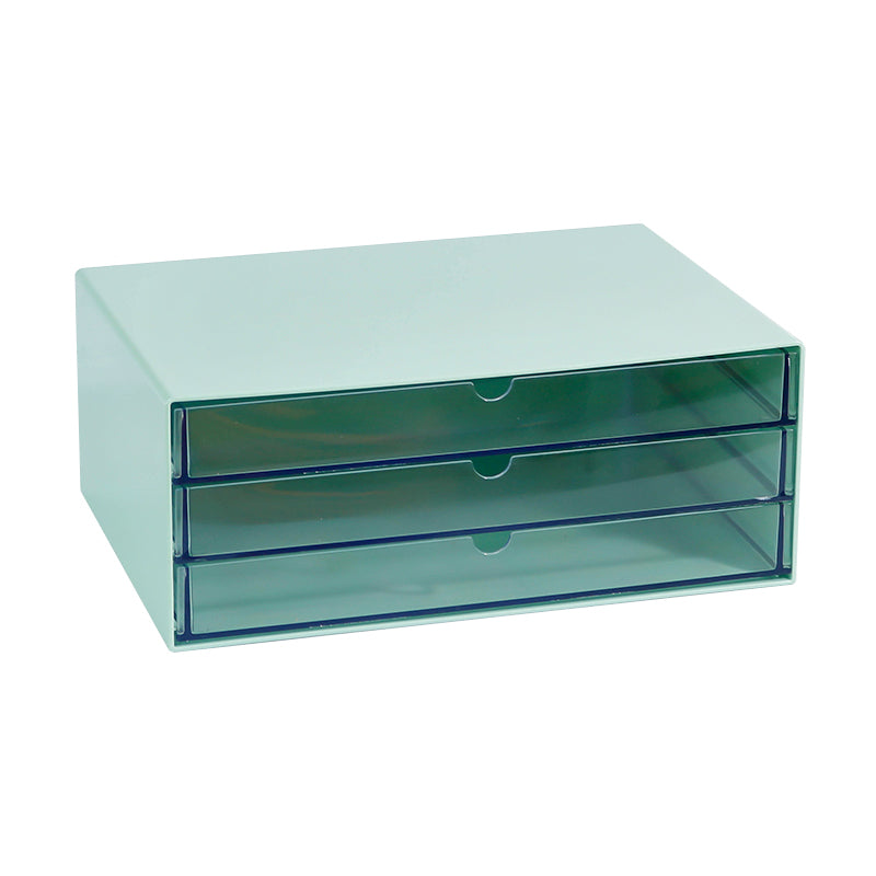 Modern Cabinet Acrylic with 3 Drawers File Cabinet for Home or Office