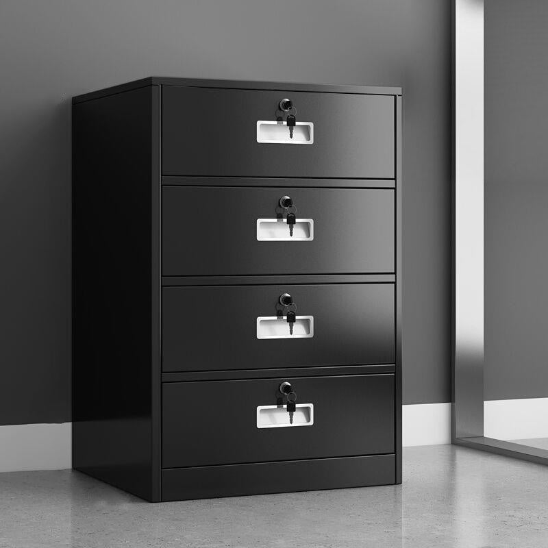 Fireproof File Cabinet Metal Locking Drawers Plain Vertical File Cabinet