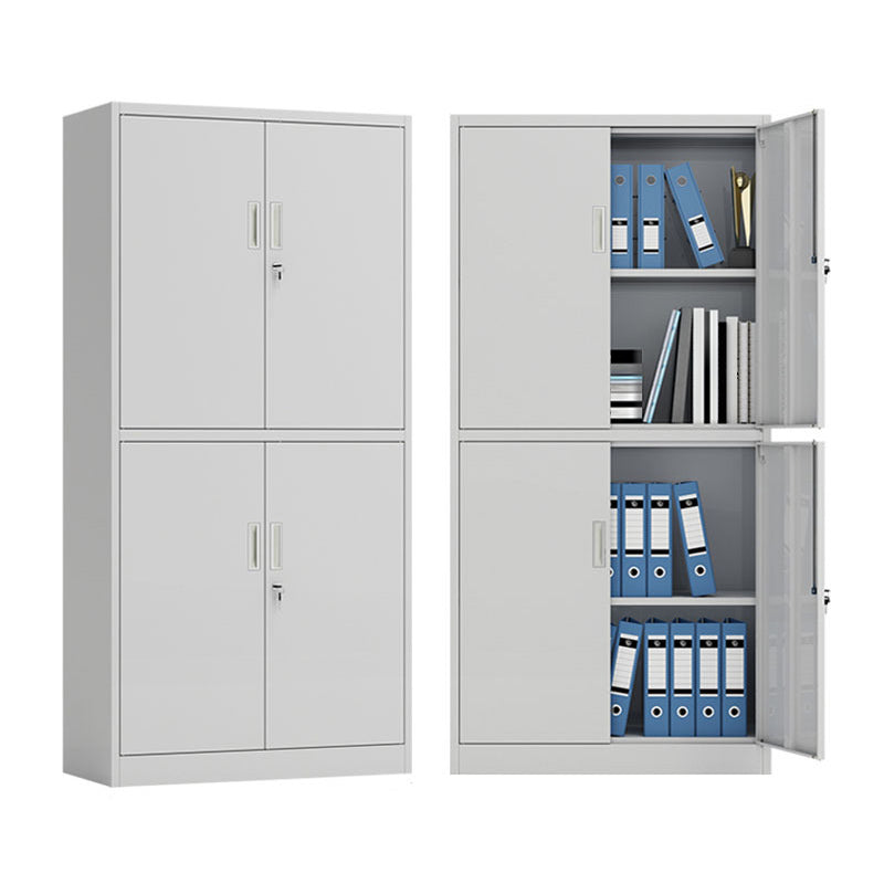 Modern Vertical Cabinet Metal Filing Cabinet with Lock and Storage