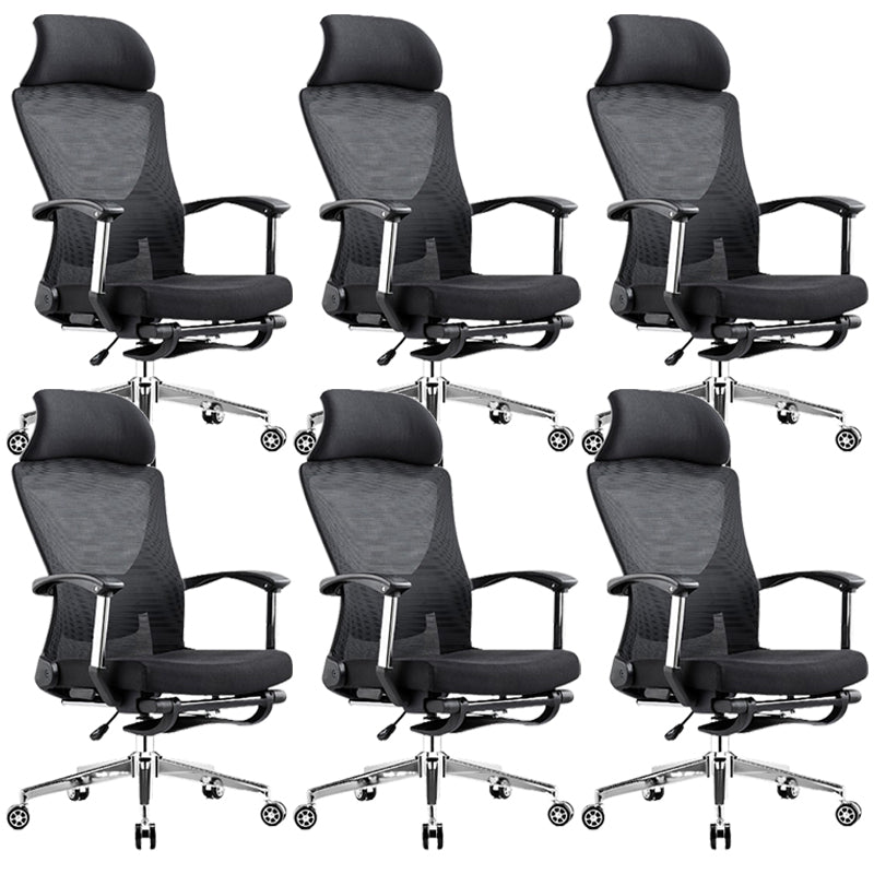 Modern & Contemporary Wheels Chair Mesh High Back Desk Chair