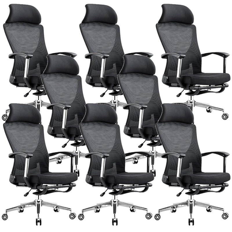 Modern & Contemporary Wheels Chair Mesh High Back Desk Chair