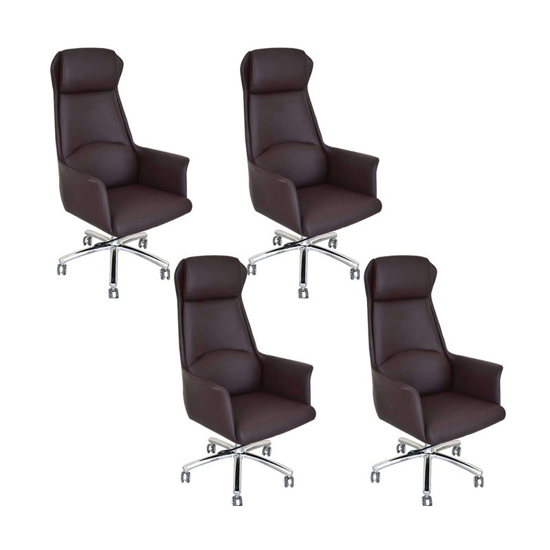 Contemporary Adjustable Executive Chair High Back Managers Chair