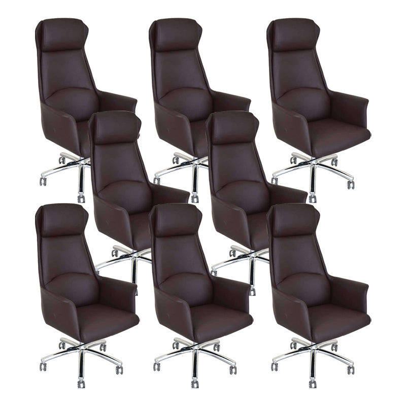 Contemporary Adjustable Executive Chair High Back Managers Chair