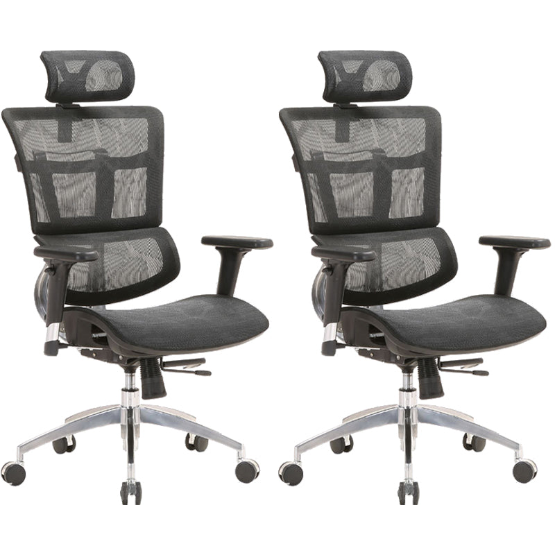 Modern Desk Chair Mesh Computer Chair High-Back Chair with Wheels