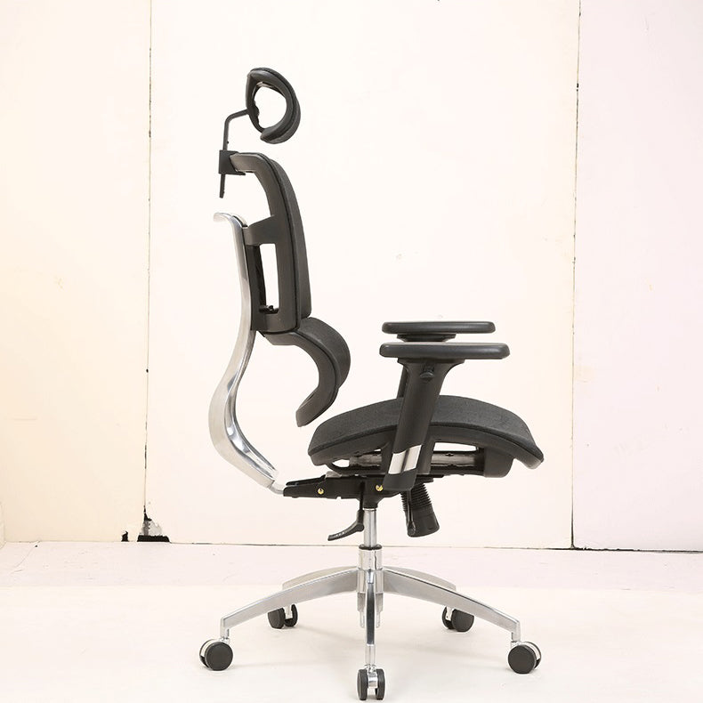 Modern Desk Chair Mesh Computer Chair High-Back Chair with Wheels