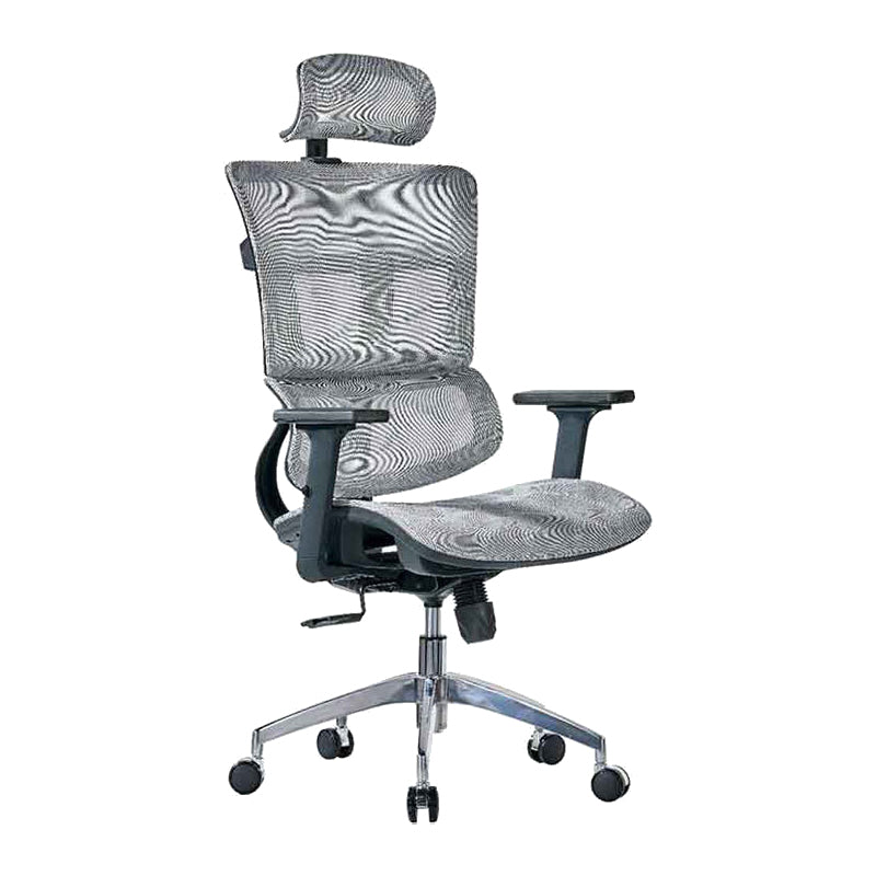 Modern Desk Chair Mesh Computer Chair High-Back Chair with Wheels