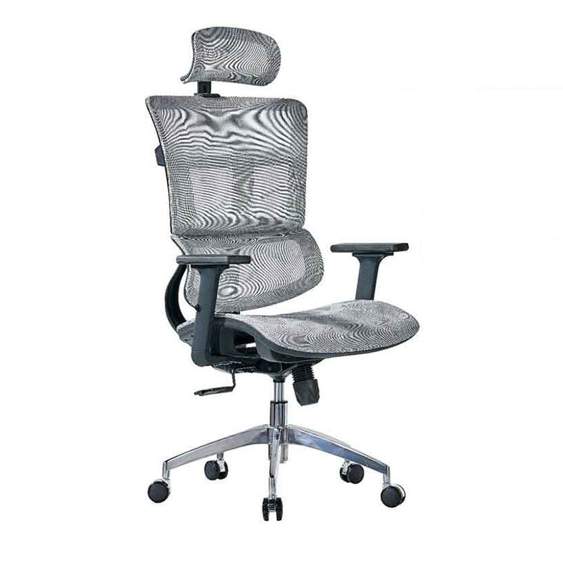 Modern Desk Chair Mesh Computer Chair High-Back Chair with Wheels