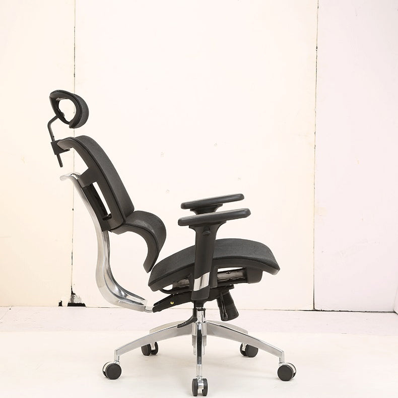 Modern Desk Chair Mesh Computer Chair High-Back Chair with Wheels