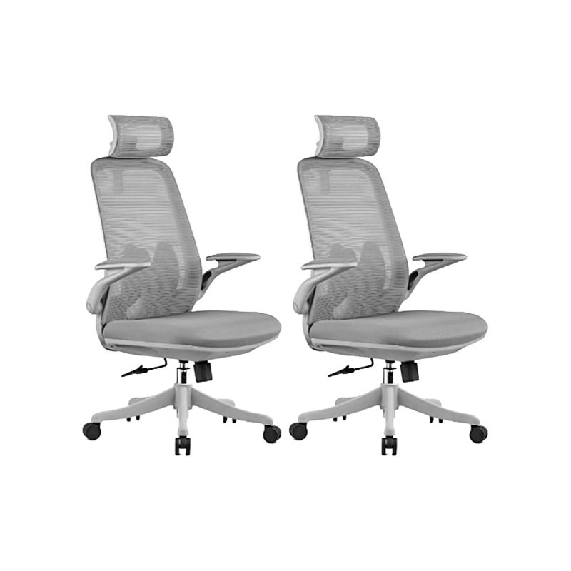 Modern Desk Chair Mesh Office Chair High-Back Chair with Wheels