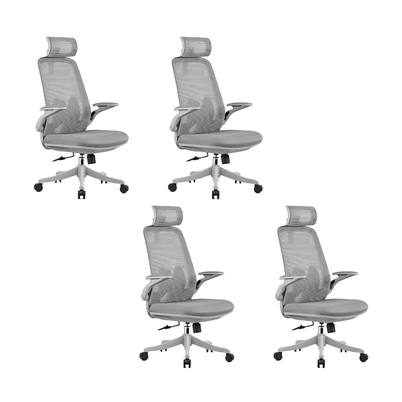 Modern Desk Chair Mesh Office Chair High-Back Chair with Wheels