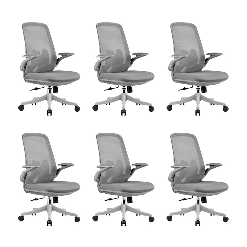 Modern Desk Chair Mesh Office Chair High-Back Chair with Wheels