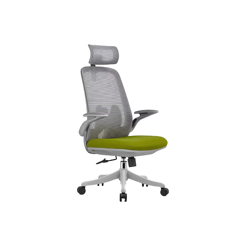 Modern Desk Chair Mesh Office Chair High-Back Chair with Wheels