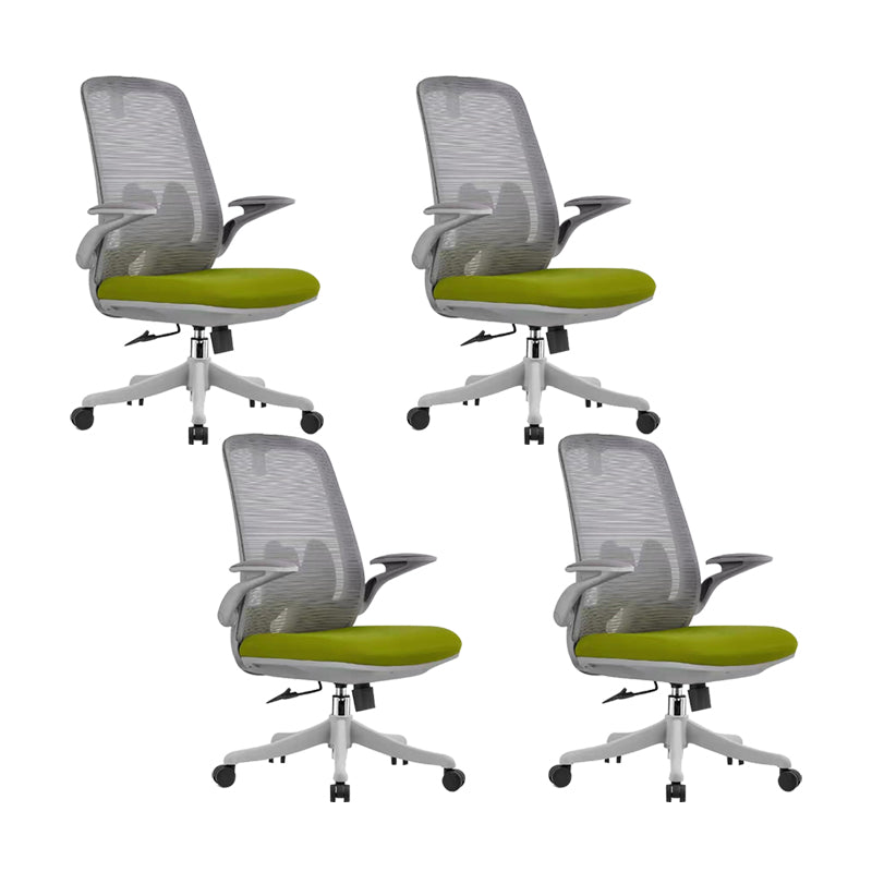 Modern Desk Chair Mesh Office Chair High-Back Chair with Wheels