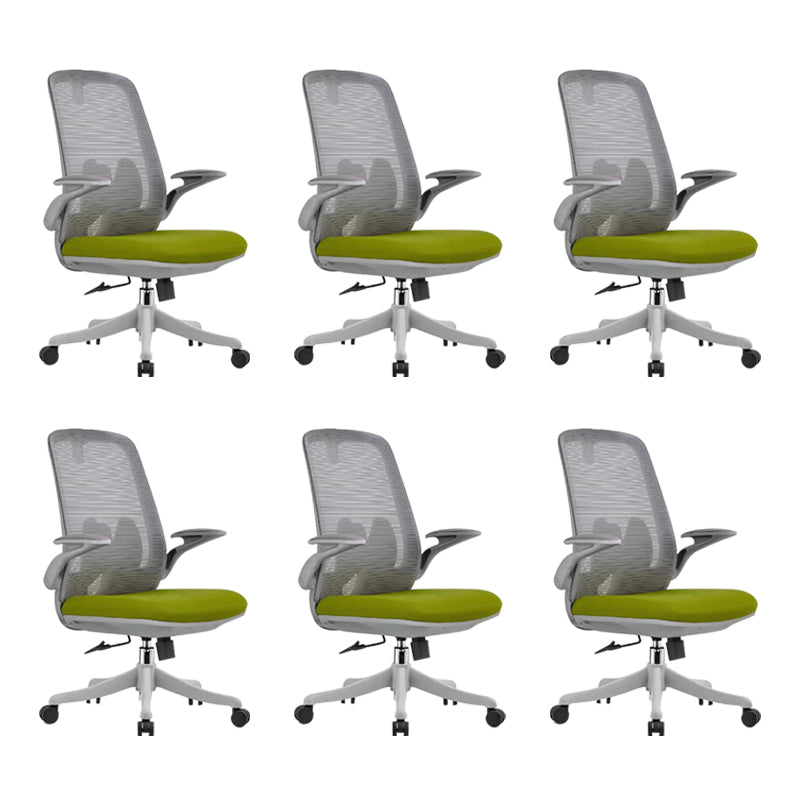 Modern Desk Chair Mesh Office Chair High-Back Chair with Wheels