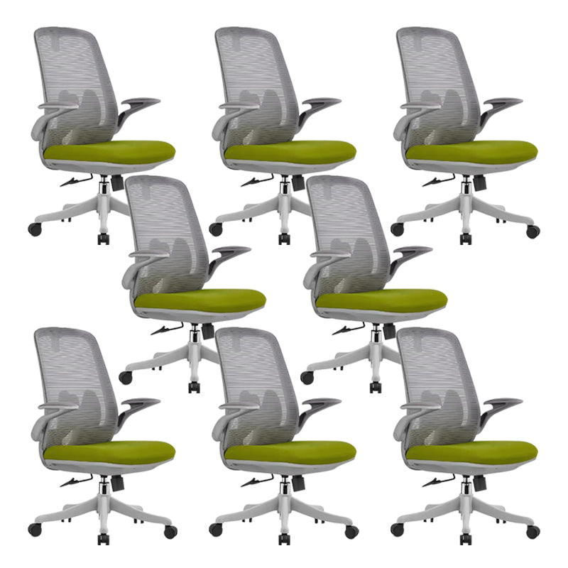 Modern Desk Chair Mesh Office Chair High-Back Chair with Wheels