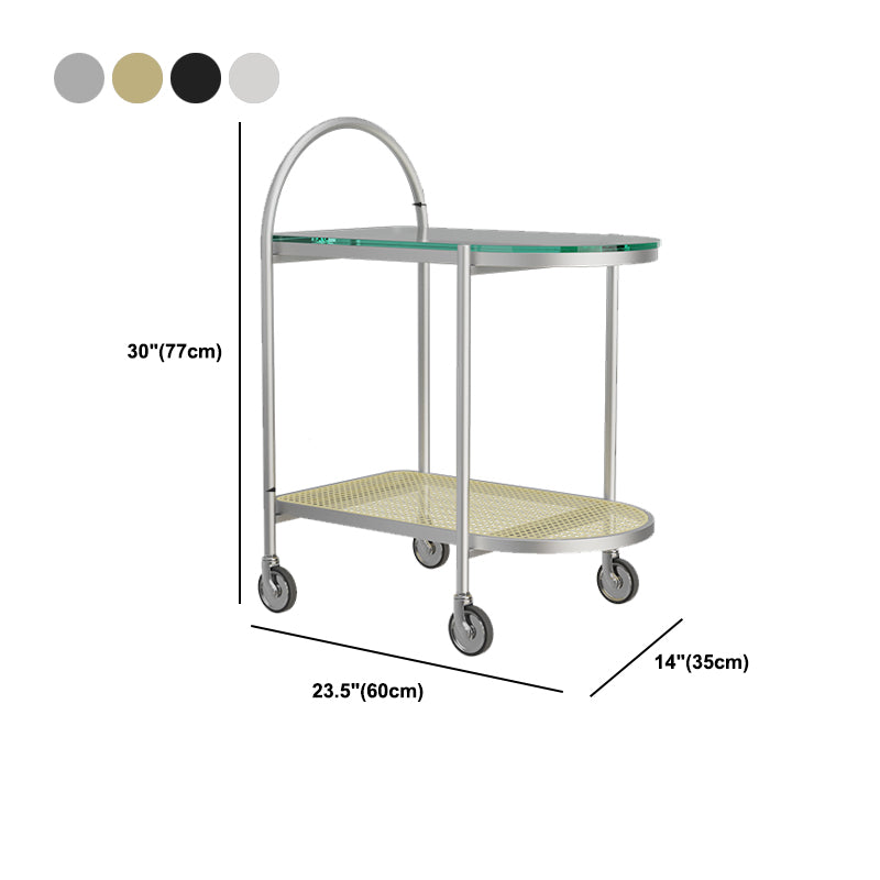 Open Storage Bed Nightstand Modern Bedside Cabinet for Bedroom