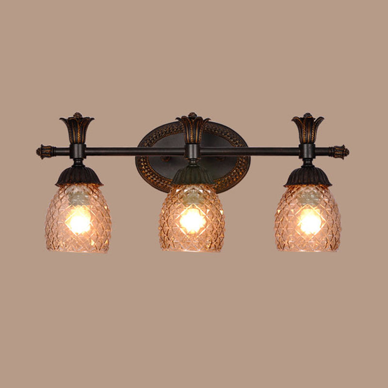 American Style Iron Vanity Light Bell Shape Vanity Lamp for Shower Room