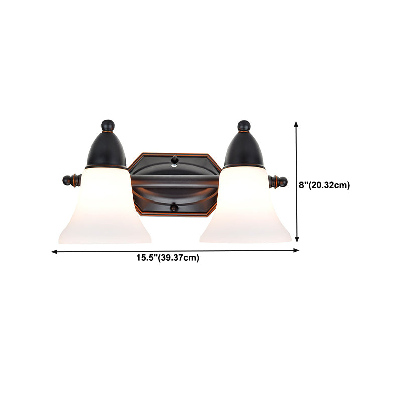 American Style Vanity Light Iron Bell Shape Vanity Lamp for Shower Room