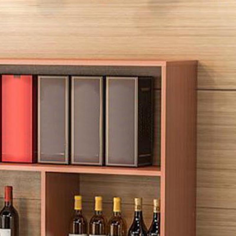 Modern Wall Mounted Bottle Wine Rack Manufactured Wood Wine Bottle Holder