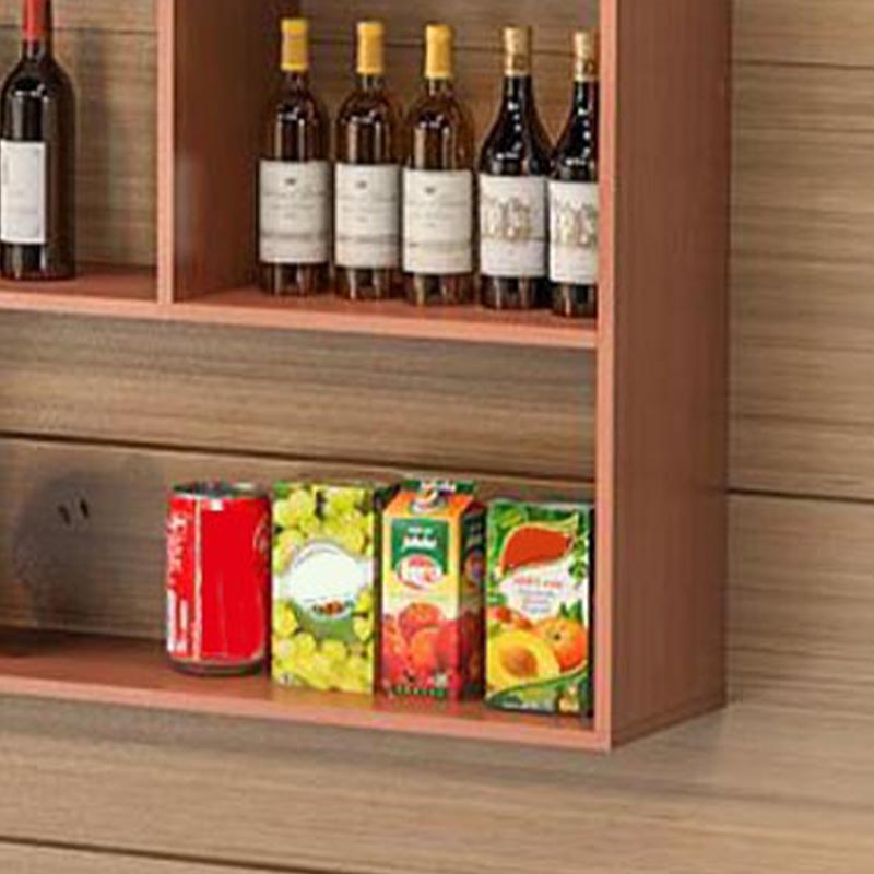 Modern Wall Mounted Bottle Wine Rack Manufactured Wood Wine Bottle Holder