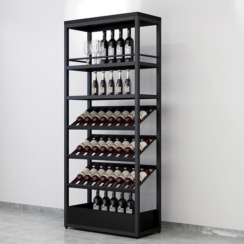 Modern Floor Wine Glass Stemware Rack Holder Metal Wine Rack