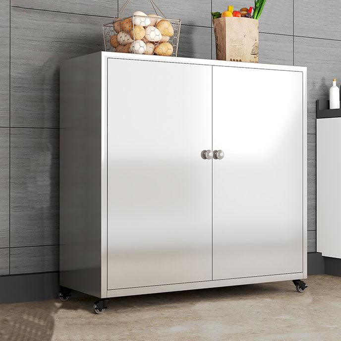 Modern Style Side Board Metal Sideboard with Door for Kitchen Use