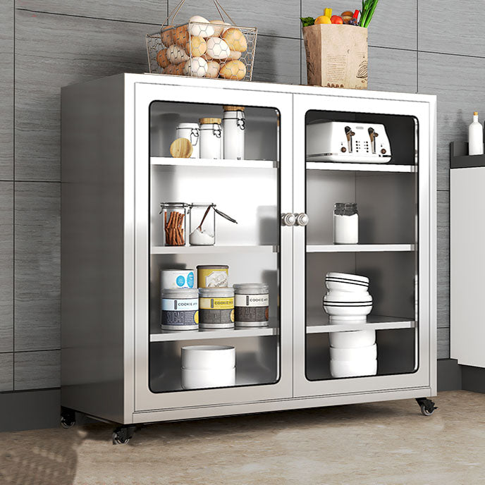 Modern Style Side Board Metal Sideboard with Door for Kitchen Use