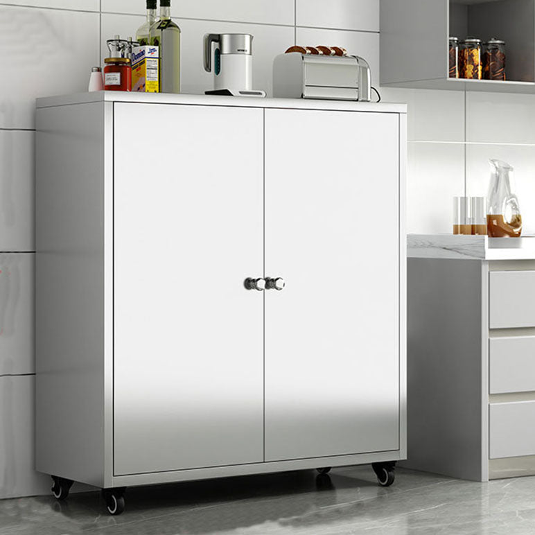 Modern Style Sideboard Metal Sideboard with Door for Home Use