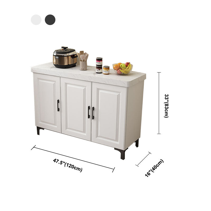 Modern Sideboard Stone Top Sideboard with Door for Kitchen Use