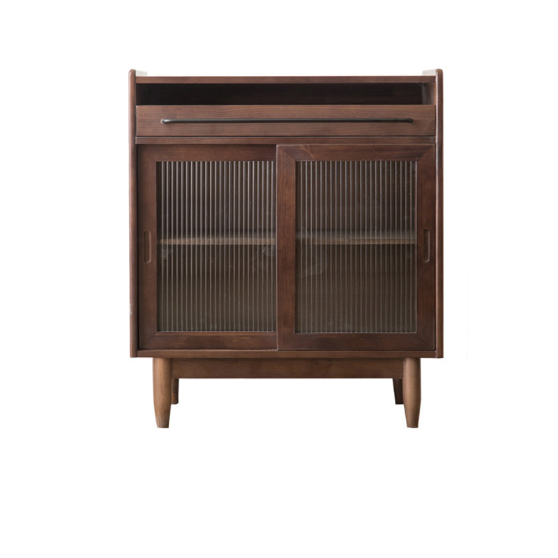 Modern Solid Wood Dining Server 1-Door Sideboard for Dining Room