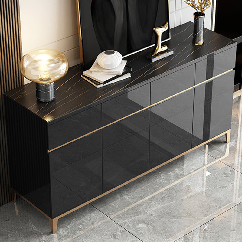 Glam Sideboard with Drawers and Door Sideboard for Dining Room