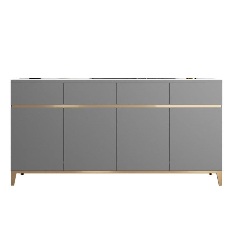 Glam Sideboard with Drawers and Door Sideboard for Dining Room