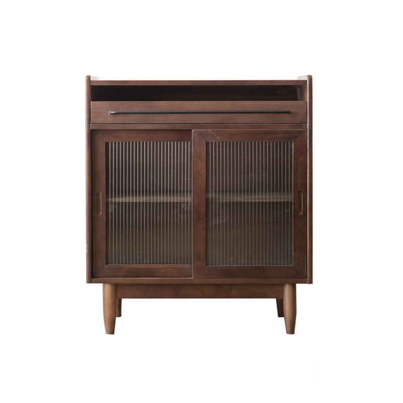 Pine Solid Wood Dining Server Contemporary Sideboard Cabinet