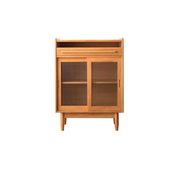 Pine Solid Wood Dining Server Contemporary Sideboard Cabinet