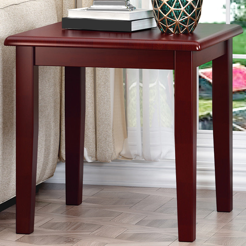 Round 4 Legs End Table Traditional Side End Table for Living Room