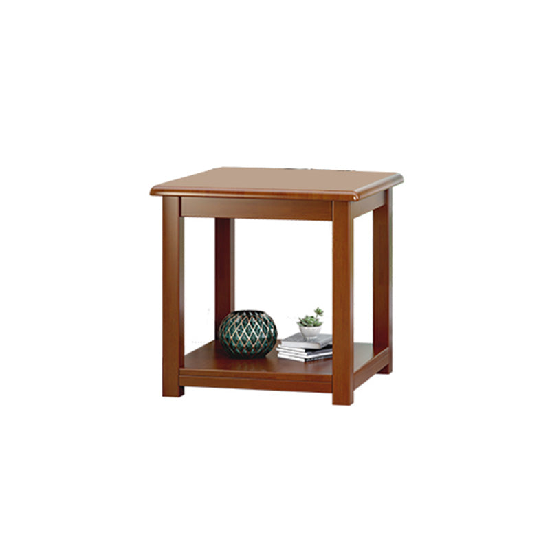 Round 4 Legs End Table Traditional Side End Table for Living Room