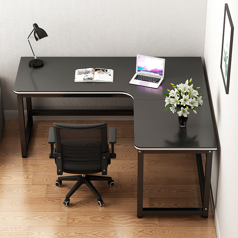 Modern & Contemporary Black Office Desk L-Shape Writing Desk