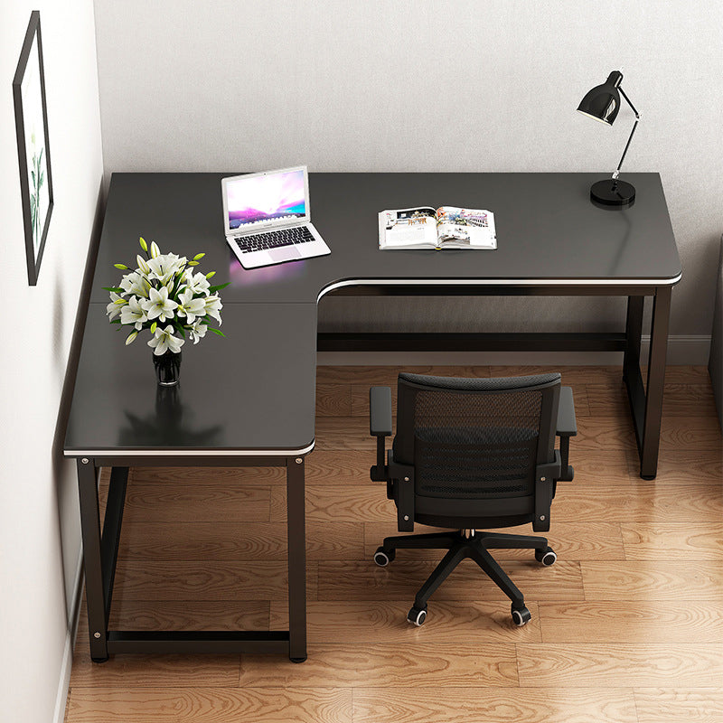 Modern & Contemporary Black Office Desk L-Shape Writing Desk