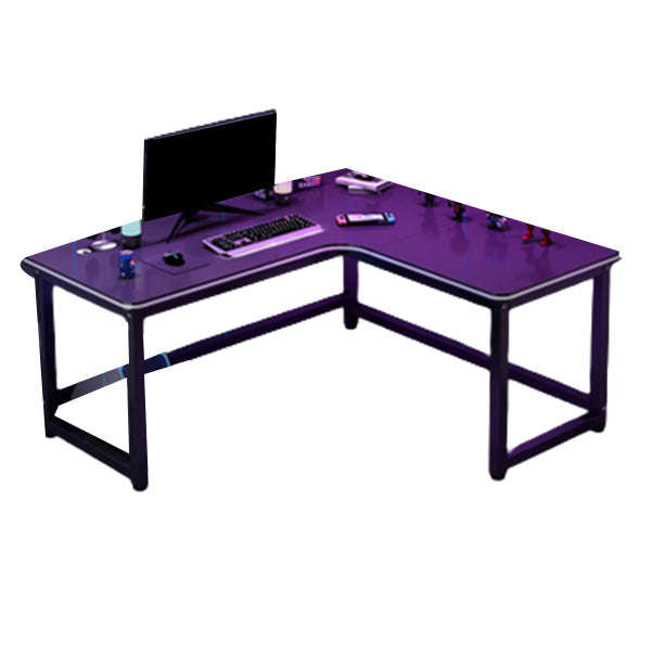 Modern & Contemporary Black Office Desk L-Shape Writing Desk