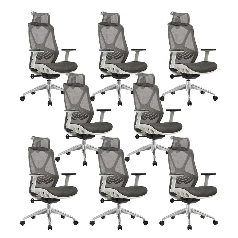 Modern Desk Chair Mesh Management Office Chair High-Back Chair with Wheels