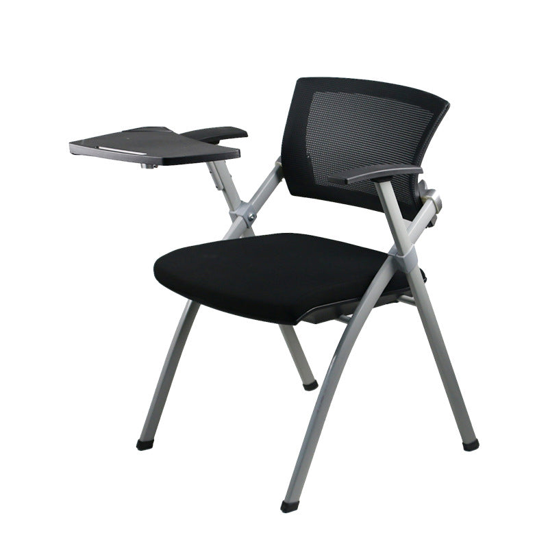 Modern Low Back Office Chair Gray Frame with Breathable AirGrid Conference Chair